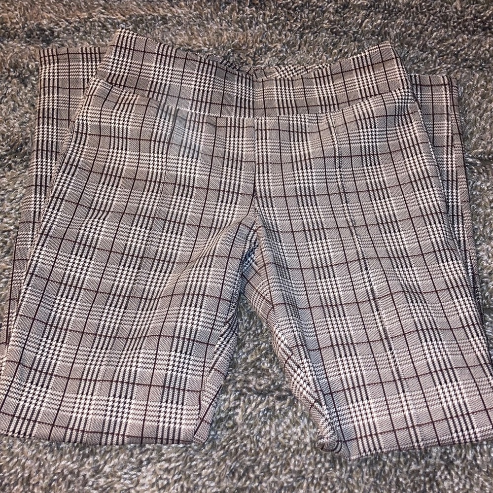 Plaid Jeggings